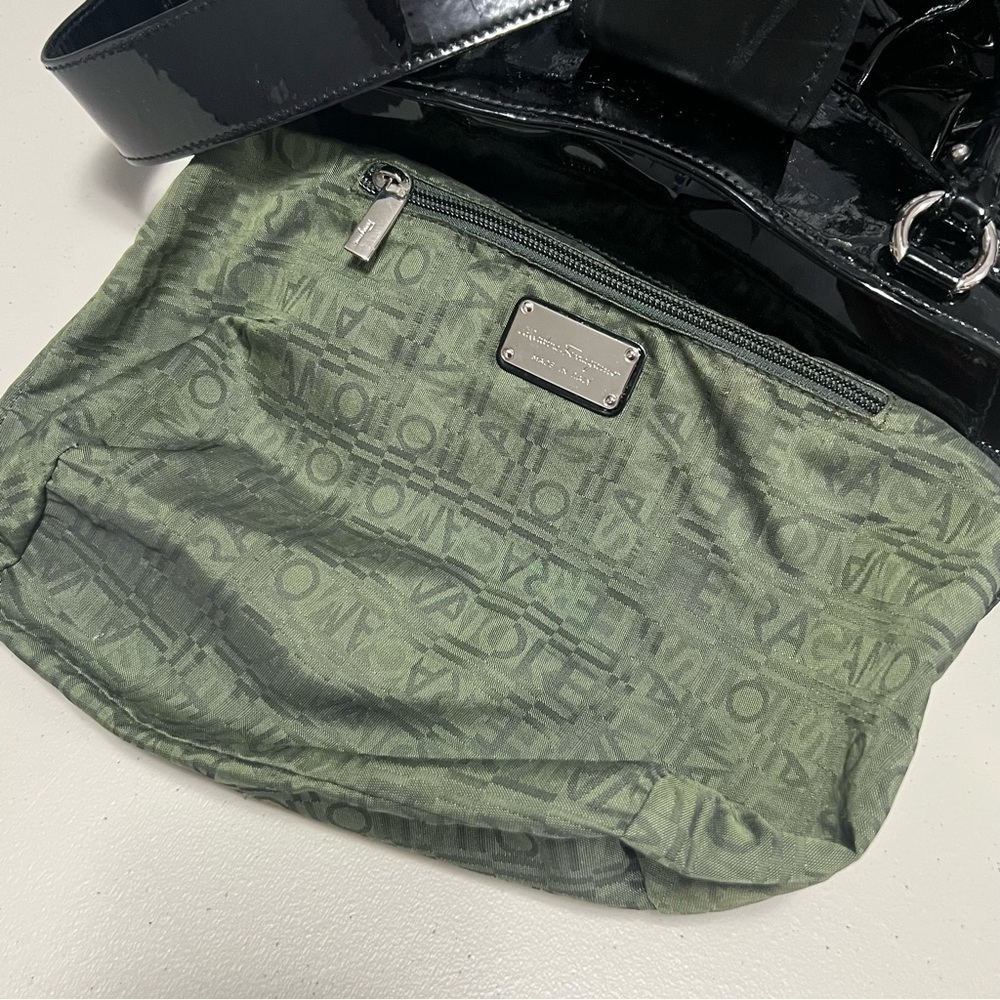 SALVATORE FERRAGAMO Patent Leather Bag - Picture 9 of 16